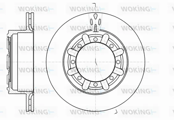Brake Disc (D61170.10)