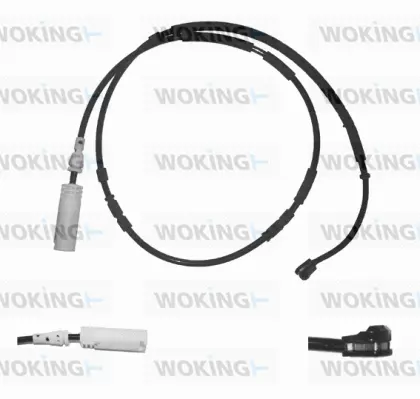 Warning Contact, brake pad wear (001103)