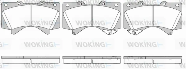 Brake Pad Set, disc brake (P13713.02)