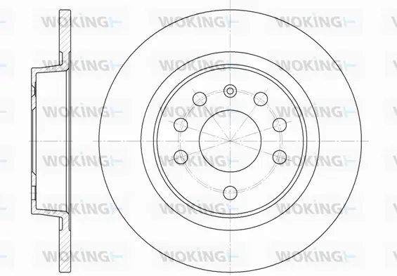 Brake Disc (D6688.00)