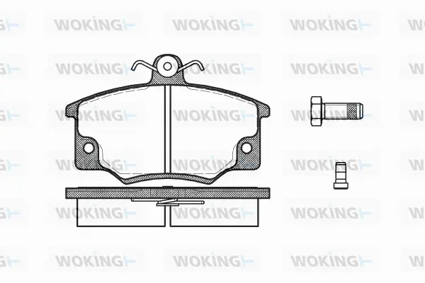 Brake Pad Set, disc brake (P0463.44)