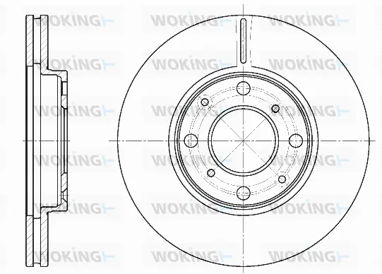 Brake Disc (D6844.10)