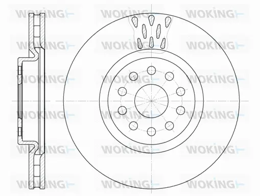 Brake Disc (D6563.10)