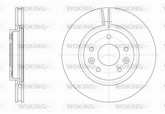 Brake Disc (D61581.10)
