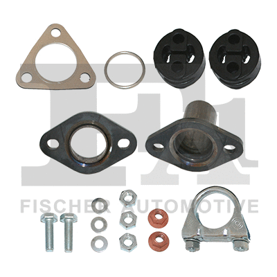 Flange, exhaust pipe (066-804.024)