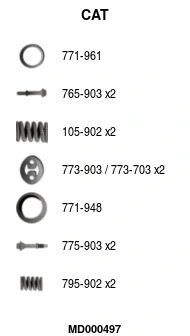 Catalytic Converter (MD000497)