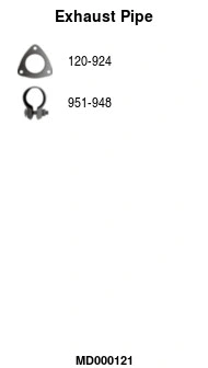 Exhaust Pipe (MD000121)