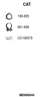 Catalytic Converter (MD000544)