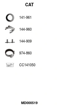 Catalytic Converter (MD000519)