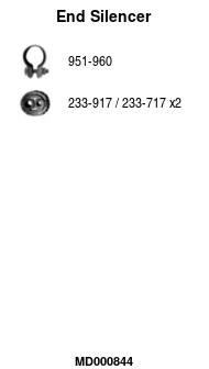 Rear Muffler (MD000844)