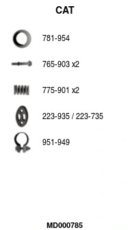 Catalytic Converter (MD000785)