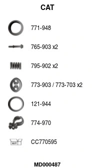 Catalytic Converter (MD000487)