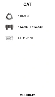 Catalytic Converter (MD000412)
