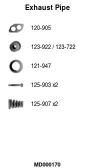 Exhaust Pipe (MD000170)