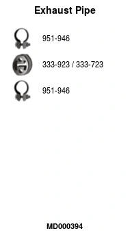 Exhaust Pipe (MD000394)
