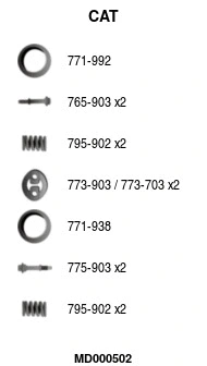 Catalytic Converter (MD000502)