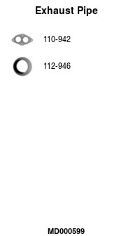 Exhaust Pipe (MD000599)