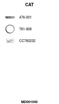 Catalytic Converter (MD001040)