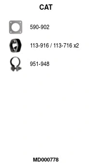 Catalytic Converter (MD000778)