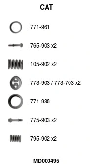 Catalytic Converter (MD000495)
