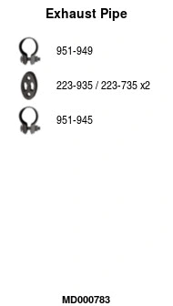 Exhaust Pipe (MD000783)