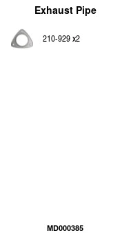 Exhaust Pipe (MD000385)