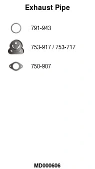 Exhaust Pipe (MD000606)