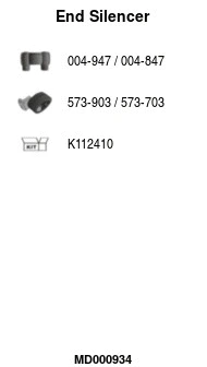 Rear Muffler (MD000934)