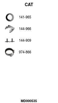 Catalytic Converter (MD000535)