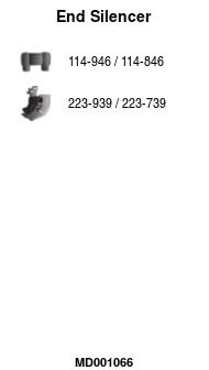 Rear Muffler (MD001066)