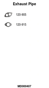 Exhaust Pipe (MD000407)