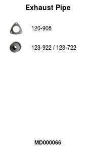 Exhaust Pipe (MD000066)