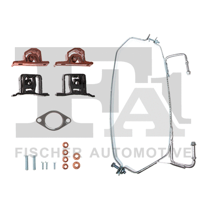 Mounting Kit, exhaust system (KA100671)