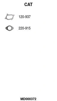 Catalytic Converter (MD000372)