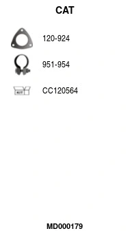 Catalytic Converter (MD000179)