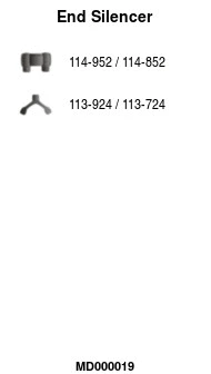 Rear Muffler (MD000019)