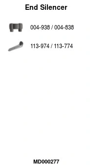 Rear Muffler (MD000277)