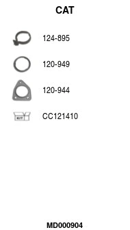 Catalytic Converter (MD000904)