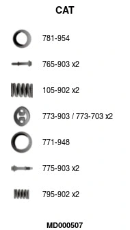 Catalytic Converter (MD000507)