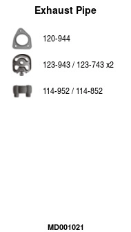 Exhaust Pipe (MD001021)