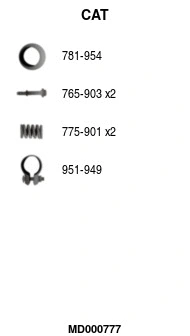 Catalytic Converter (MD000777)
