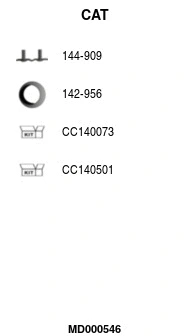 Catalytic Converter (MD000546)
