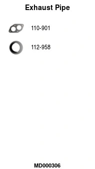 Exhaust Pipe (MD000306)