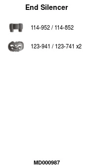 Rear Muffler (MD000987)