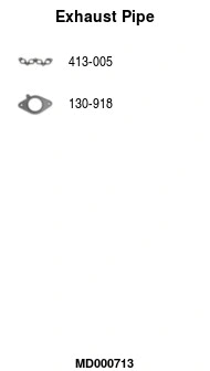 Exhaust Pipe (MD000713)