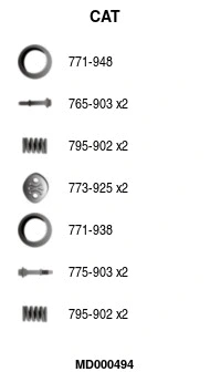 Catalytic Converter (MD000494)