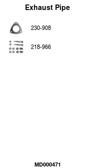 Exhaust Pipe (MD000471)