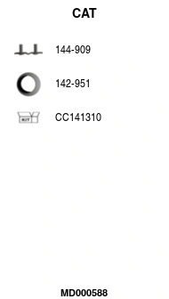 Catalytic Converter (MD000588)