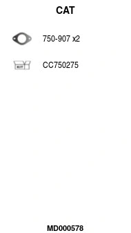 Catalytic Converter (MD000578)