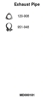 Exhaust Pipe (MD000181)